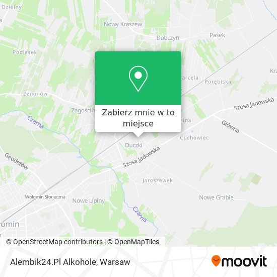 Mapa Alembik24.Pl Alkohole