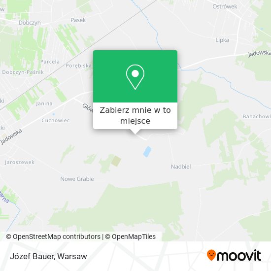 Mapa Józef Bauer