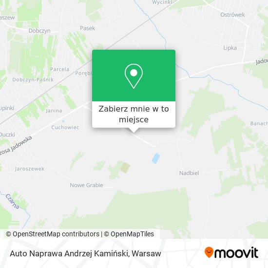 Mapa Auto Naprawa Andrzej Kamiński