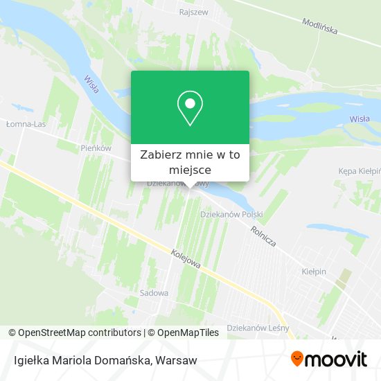 Mapa Igiełka Mariola Domańska