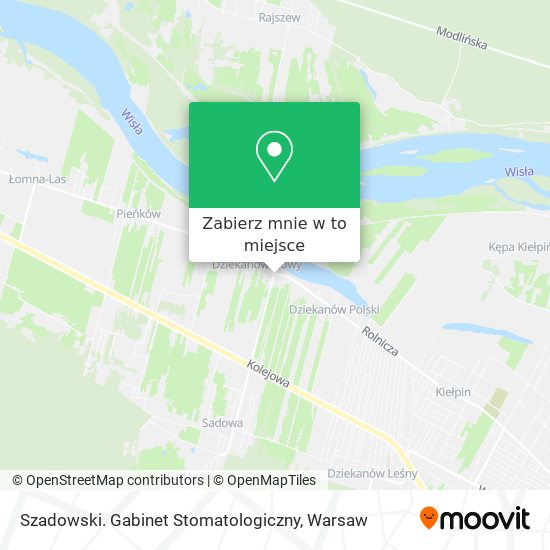 Mapa Szadowski. Gabinet Stomatologiczny