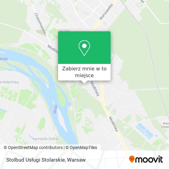 Mapa Stolbud Usługi Stolarskie