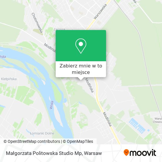 Mapa Małgorzata Politowska Studio Mp