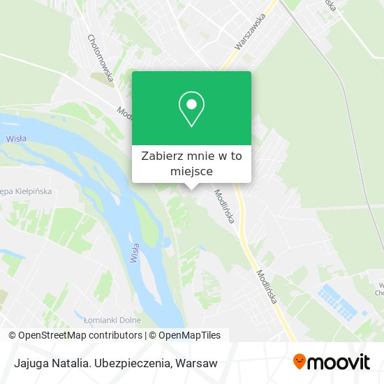 Mapa Jajuga Natalia. Ubezpieczenia