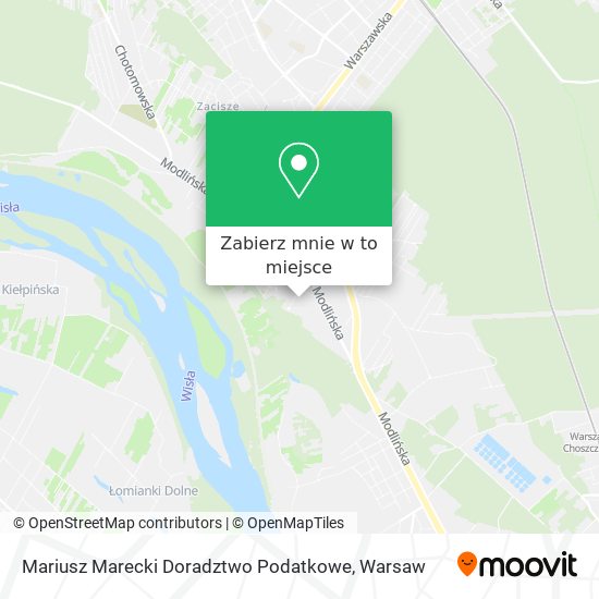 Mapa Mariusz Marecki Doradztwo Podatkowe