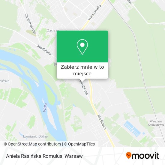 Mapa Aniela Rasińska Romulus