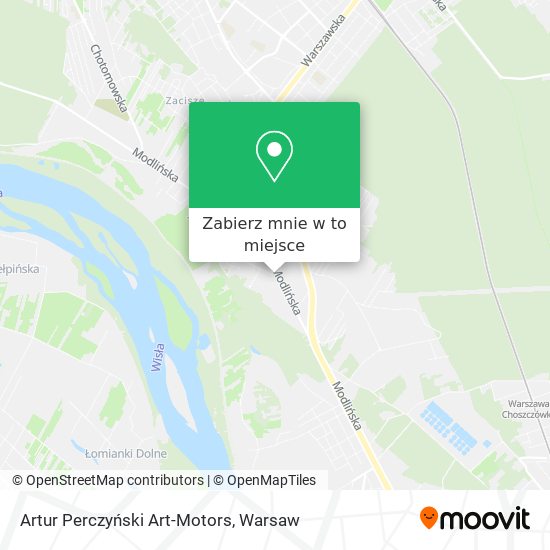 Mapa Artur Perczyński Art-Motors