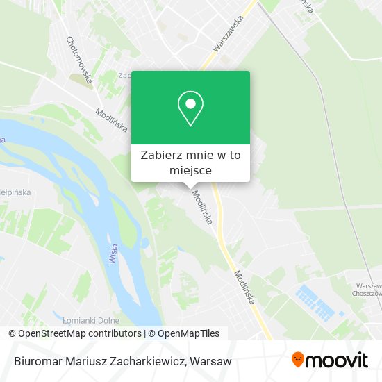 Mapa Biuromar Mariusz Zacharkiewicz