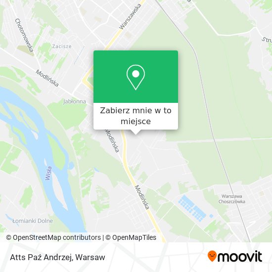 Mapa Atts Paź Andrzej