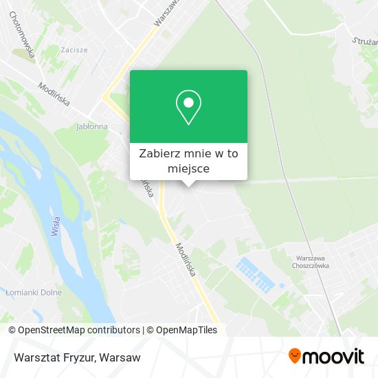 Mapa Warsztat Fryzur