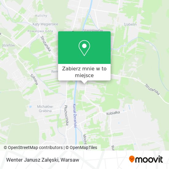 Mapa Wenter Janusz Załęski