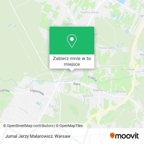 Mapa Jumal Jerzy Malarowicz