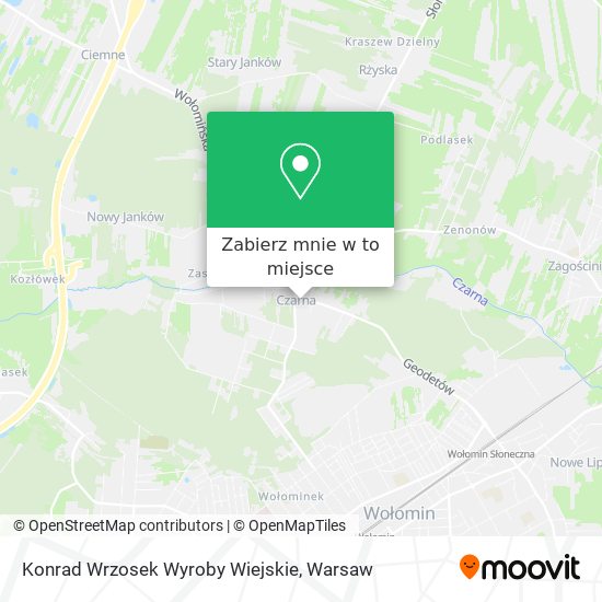 Mapa Konrad Wrzosek Wyroby Wiejskie