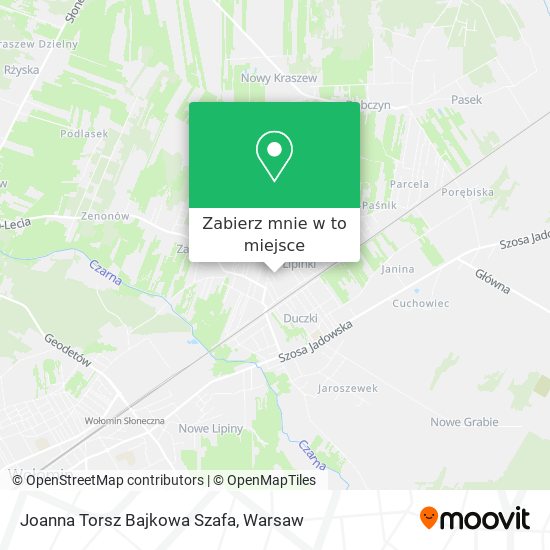 Mapa Joanna Torsz Bajkowa Szafa