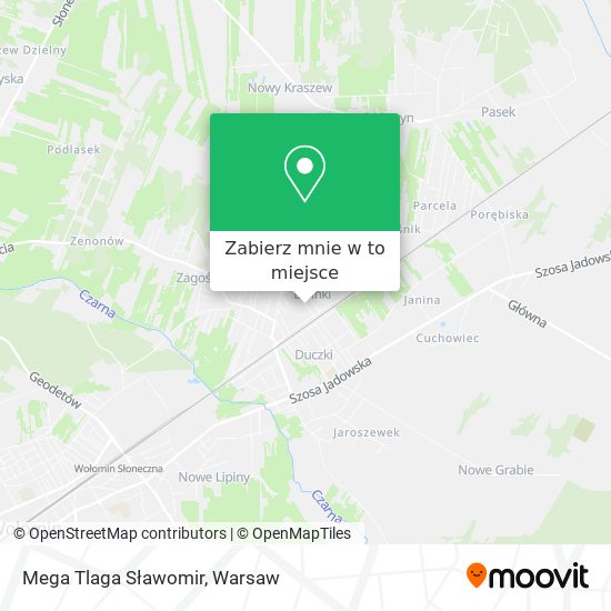 Mapa Mega Tlaga Sławomir