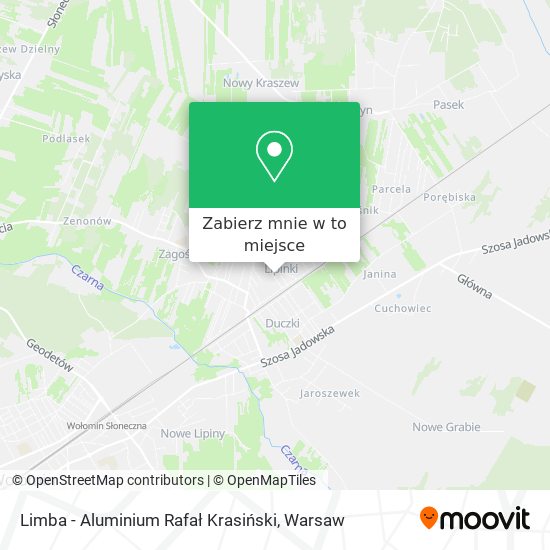 Mapa Limba - Aluminium Rafał Krasiński