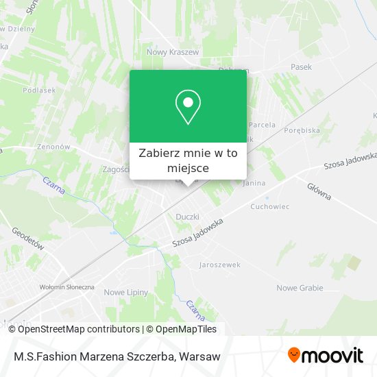 Mapa M.S.Fashion Marzena Szczerba