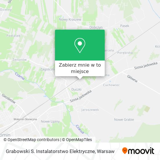 Mapa Grabowski S. Instalatorstwo Elektryczne