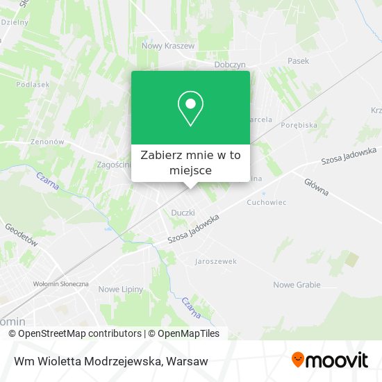 Mapa Wm Wioletta Modrzejewska