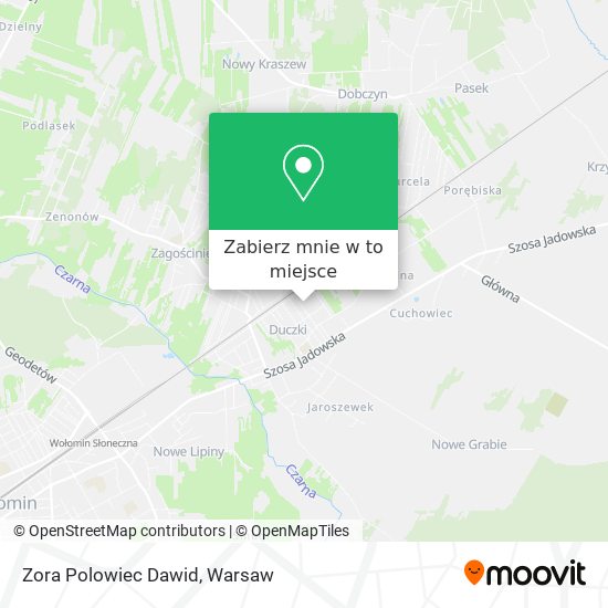 Mapa Zora Polowiec Dawid