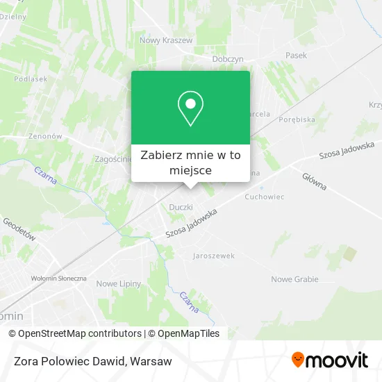 Mapa Zora Polowiec Dawid