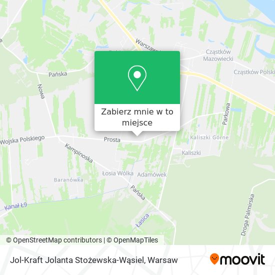 Mapa Jol-Kraft Jolanta Stożewska-Wąsiel