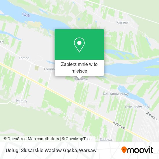 Mapa Usługi Ślusarskie Wacław Gąska