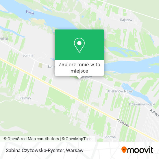 Mapa Sabina Czyżowska-Rychter