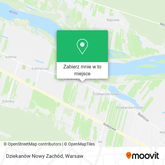 Mapa Dziekanów Nowy Zachód