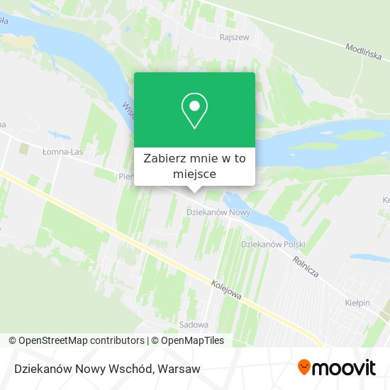 Mapa Dziekanów Nowy Wschód