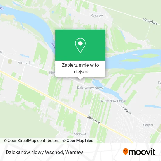 Mapa Dziekanów Nowy Wschód