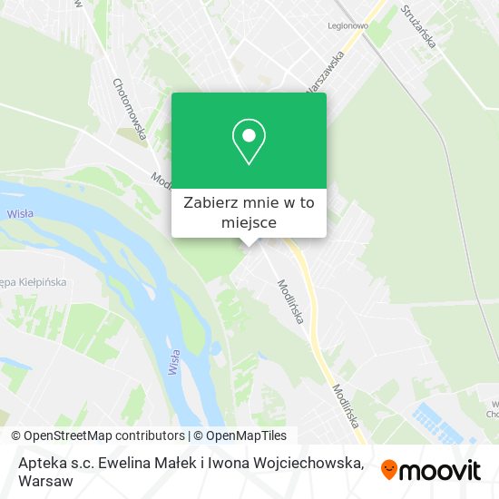 Mapa Apteka s.c. Ewelina Małek i Iwona Wojciechowska