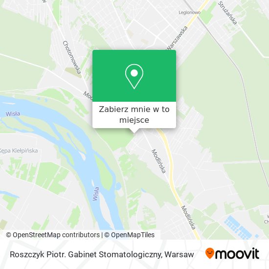 Mapa Roszczyk Piotr. Gabinet Stomatologiczny