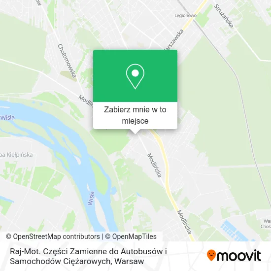 Mapa Raj-Mot. Części Zamienne do Autobusów i Samochodów Ciężarowych