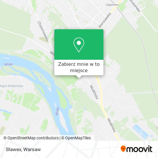 Mapa Sławex