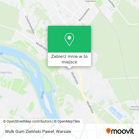 Mapa Wulk Gum Zieliński Paweł