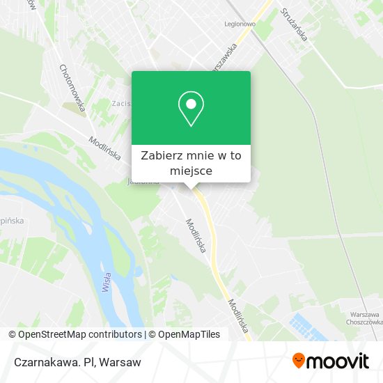 Mapa Czarnakawa. Pl