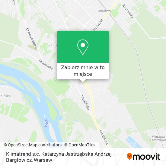 Mapa Klimatrend s.c. Katarzyna Jastrzębska Andrzej Bargłowicz