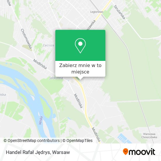 Mapa Handel Rafał Jędrys