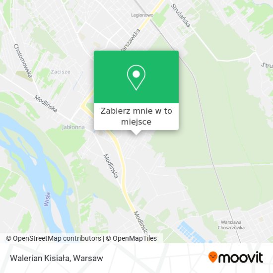 Mapa Walerian Kisiała