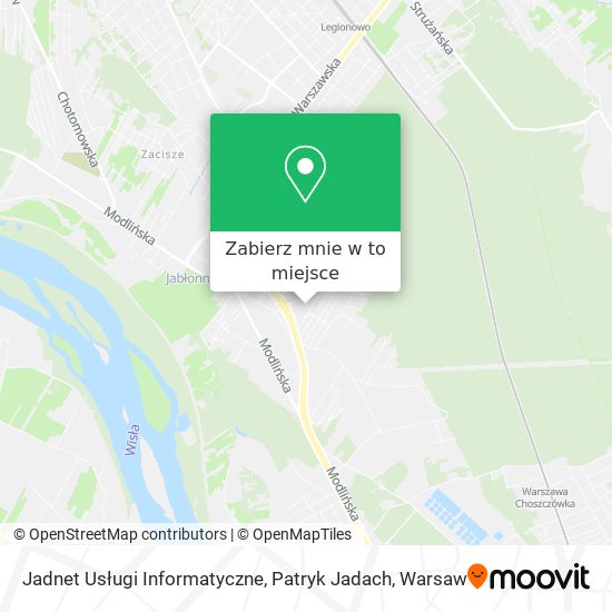 Mapa Jadnet Usługi Informatyczne, Patryk Jadach