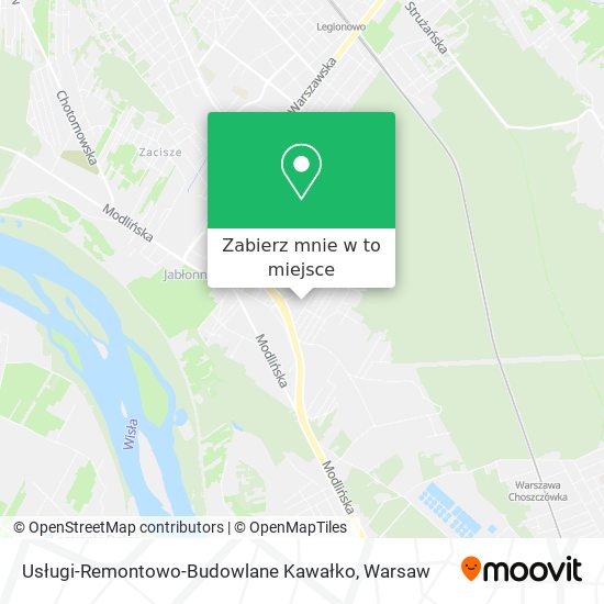 Mapa Usługi-Remontowo-Budowlane Kawałko