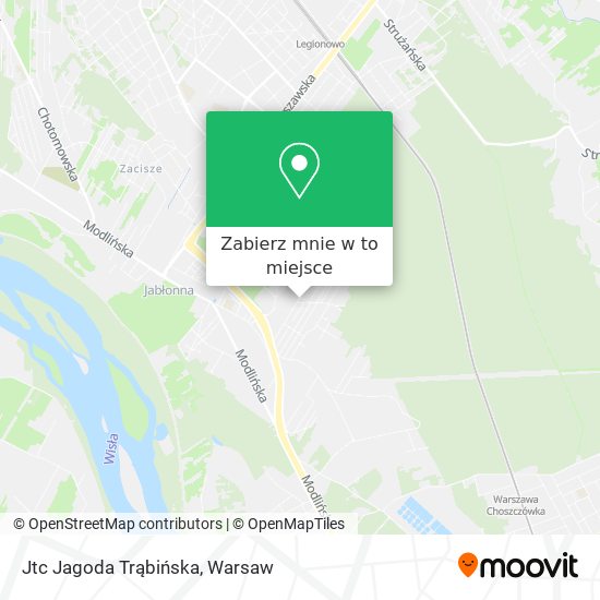 Mapa Jtc Jagoda Trąbińska