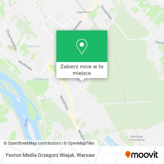 Mapa Feston Media Grzegorz Wiejak