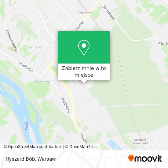 Mapa Ryszard Bób