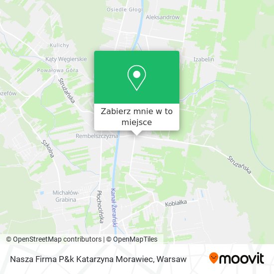 Mapa Nasza Firma P&k Katarzyna Morawiec