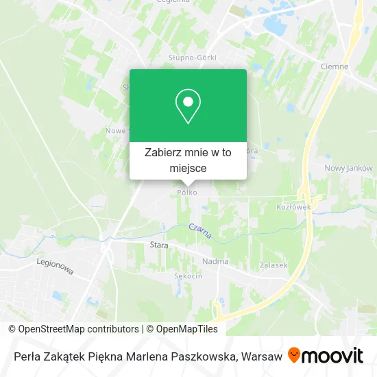 Mapa Perła Zakątek Piękna Marlena Paszkowska