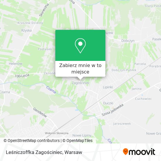 Mapa Leśniczoffka Zagościniec