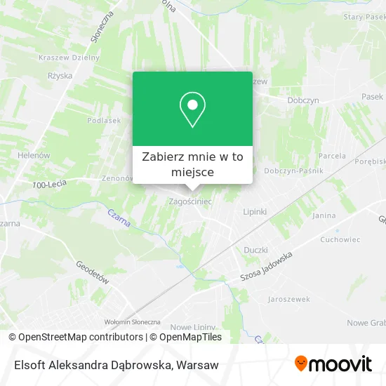 Mapa Elsoft Aleksandra Dąbrowska