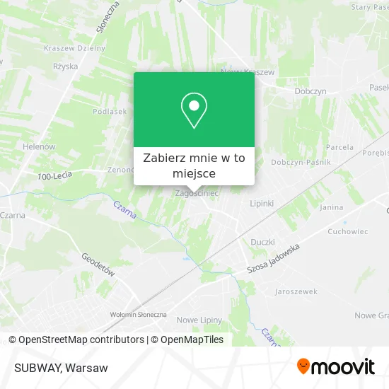Mapa SUBWAY
